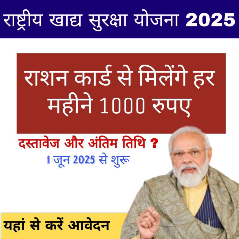 राष्ट्रीय खाद्य सुरक्षा योजना 2025