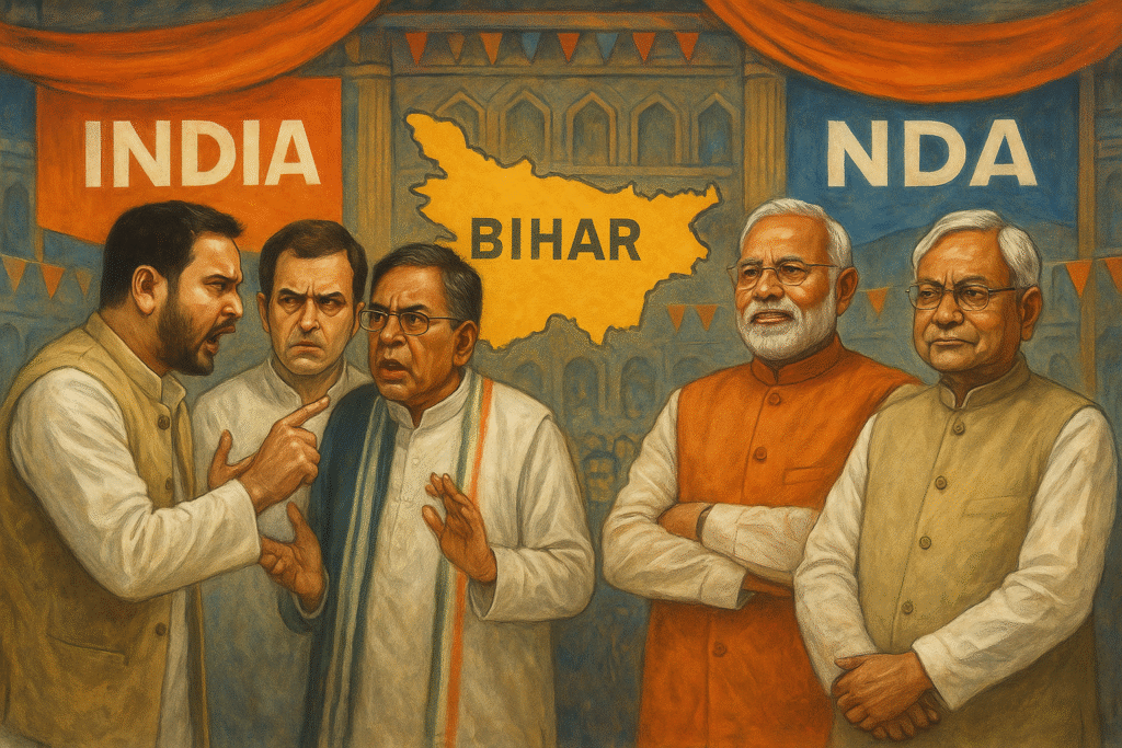 कांग्रेस RJD दरार