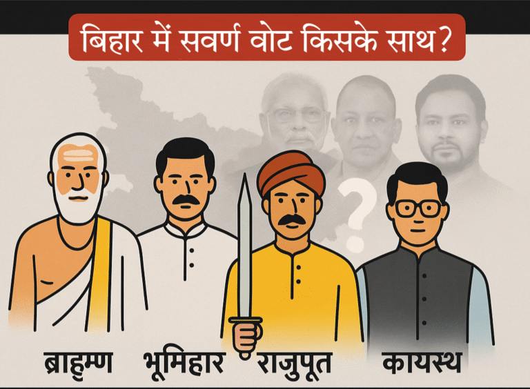 सवर्ण वोट : किसे मिलेगा 2025 में