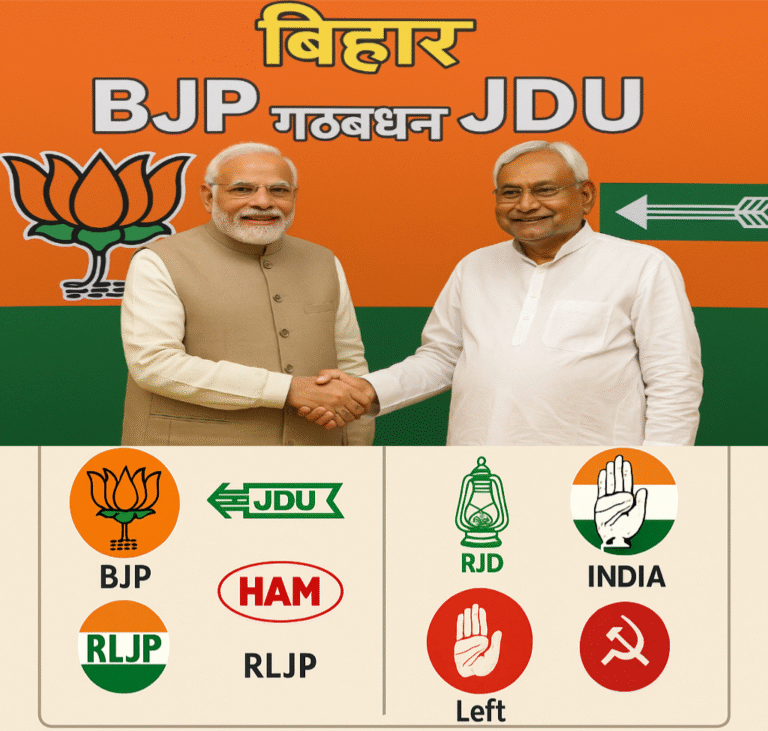 BJP JDU गठबंधन 2025