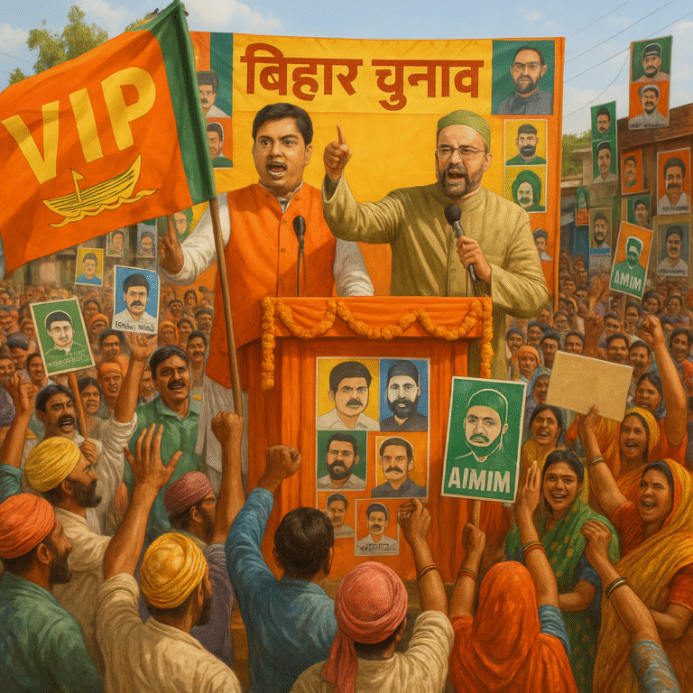 बिहार : छोटे दलों की भूमिका