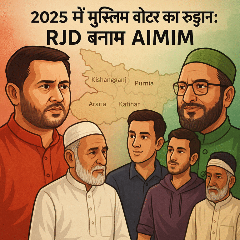 बिहार चुनाव 2025 : मुस्लिम वोट बैंक किसके साथ जाएगा?
