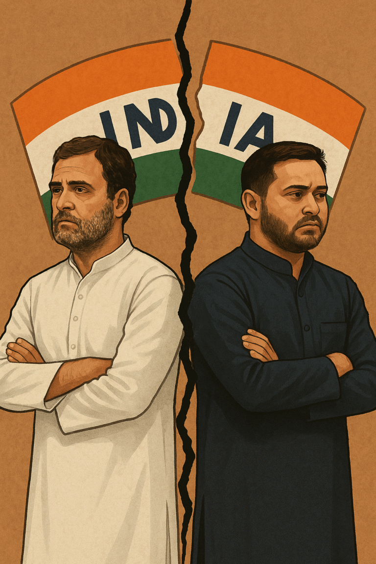 कांग्रेस RJD दरार