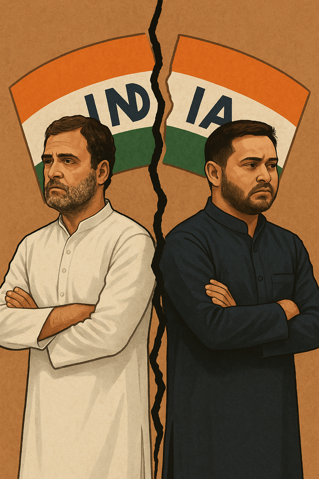 कांग्रेस RJD दरार